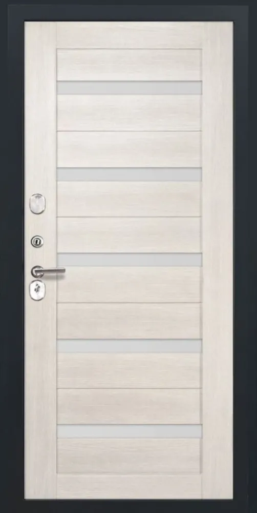 Товар Дверь ДвериПРО Д-68 СБ-1 (ст. белое, 16мм, Беленый дуб) DPRO228123