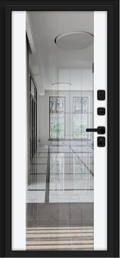 Товар Дверь Браво Вижн/SBlack Black Shell/White Silk DIS007553